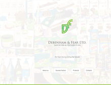 Tablet Screenshot of debenhamfear.com